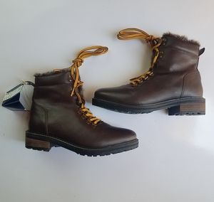 Joules Brown Ashwood Hiking Boots Size 5